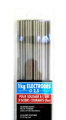 1 Kg Electrodes dia 2.5mm