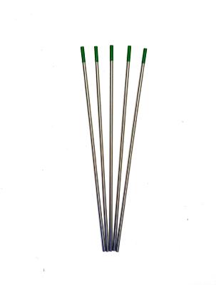 10 Electrodes Tungstène PRO TIG WP Tungstène pur (Vert) 