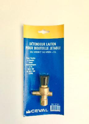 Détendeur pour bouteille jetable