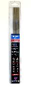 5 Electrodes grises s/coque dia 4mm